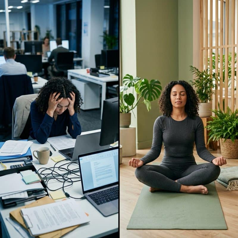 Çalışan Tükenmişliğini Önlemenin 7 Yolu: Wellness Yaklaşımı - MindWellWork blog kapak görseli