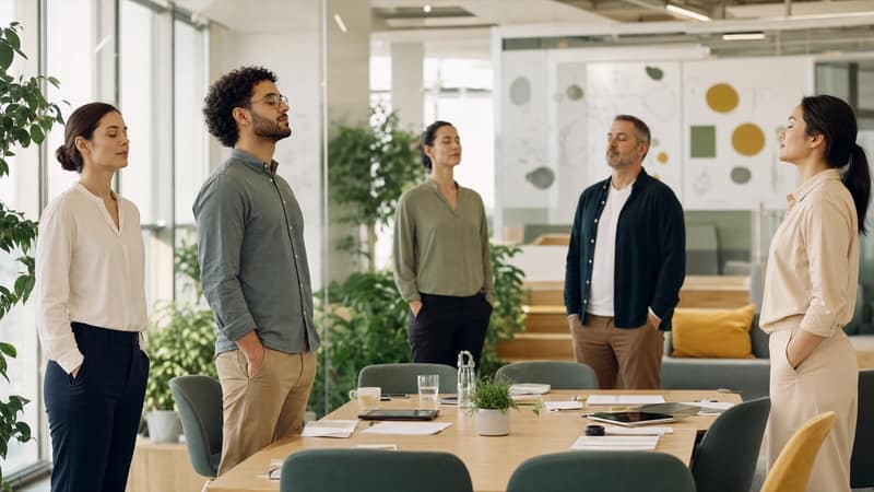 Değişim Yorgunluğu Yaşayan Ekipler İçin 4 Aşamalı Toparlanma Akışı - MindWellWork blog kapak görseli