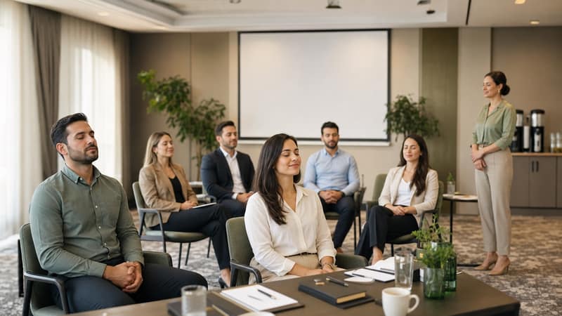Şirket İçi Eğitim Günlerinde Toparlanma Molaları Nasıl Tasarlanır? - MindWellWork blog kapak görseli